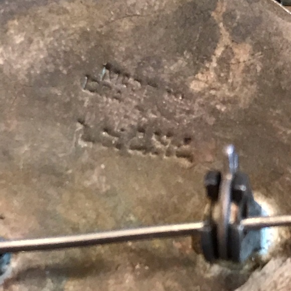 Sterling silver pendant and pin made in Israel - Picture 4 of 8